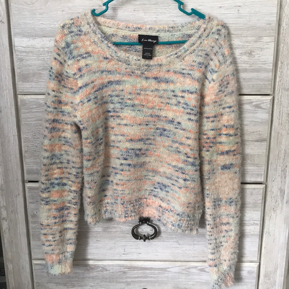 Multi colored sweater. Soft!!